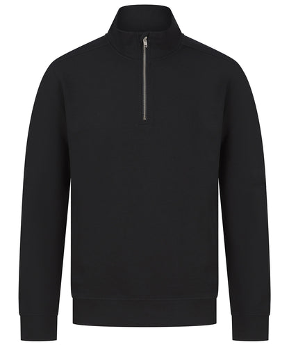 Unisex sustainable 1/4 zip sweatshirt