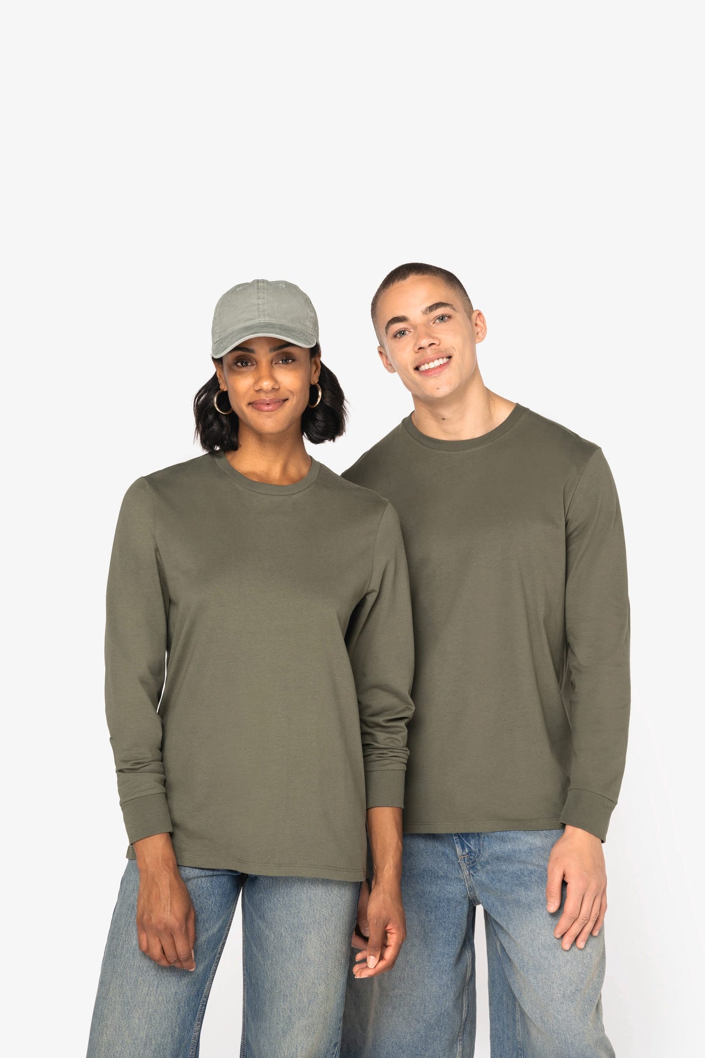 Umweltfreundliches Unisex-Langarmshirt