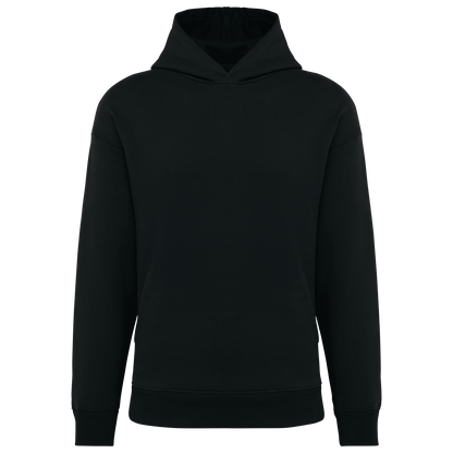 Ecologische uniseks oversized sweater met capuchon