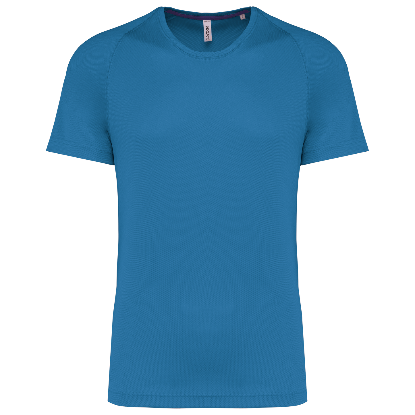 Recyceltes Herren-Sport-T-Shirt mit Rundhalsausschnitt