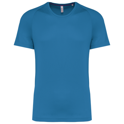 Recyceltes Herren-Sport-T-Shirt mit Rundhalsausschnitt