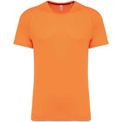 Recyceltes Herren-Sport-T-Shirt mit Rundhalsausschnitt