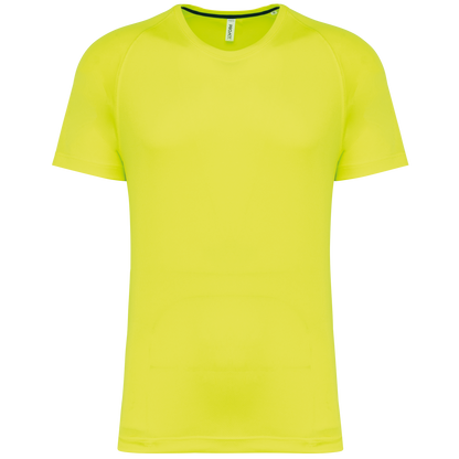 Recyceltes Herren-Sport-T-Shirt mit Rundhalsausschnitt