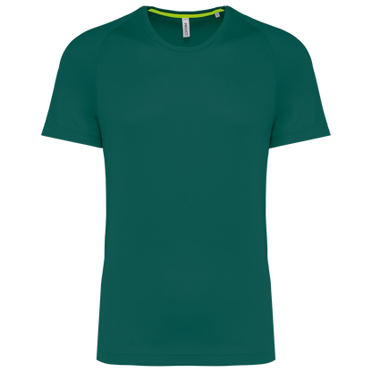 Recyceltes Herren-Sport-T-Shirt mit Rundhalsausschnitt