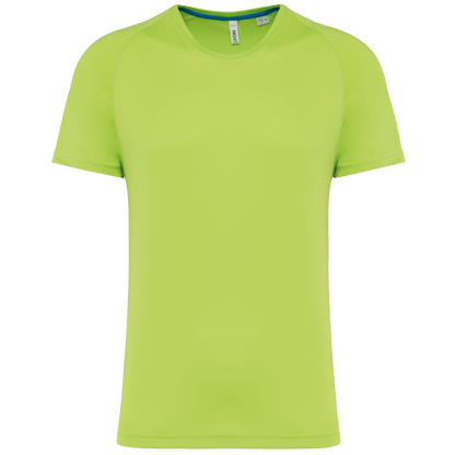Recyceltes Herren-Sport-T-Shirt mit Rundhalsausschnitt