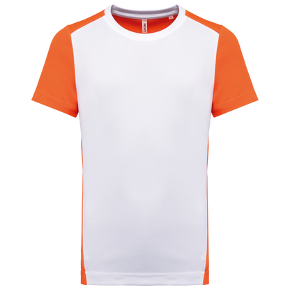 Zweifarbiges, umweltfreundliches Sport-T-Shirt für Herren