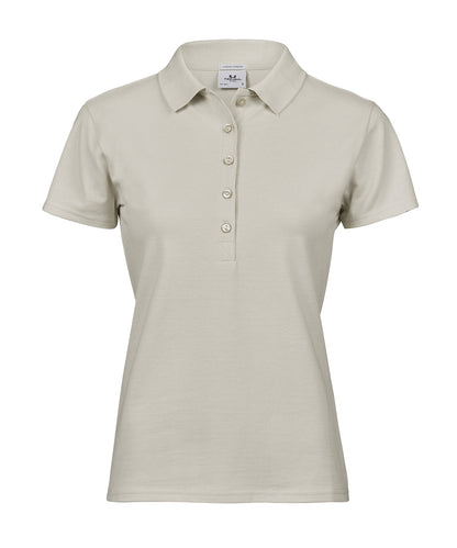 Women's luxury stretch polo