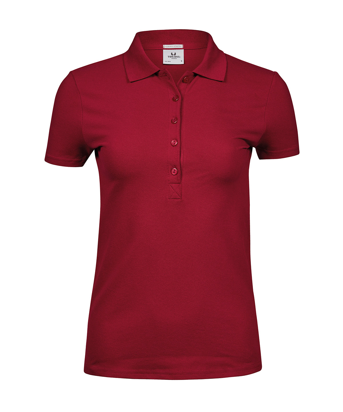 Women's luxury stretch polo