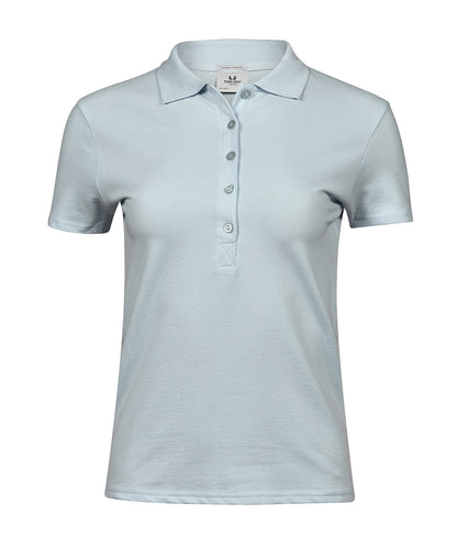 Women's luxury stretch polo