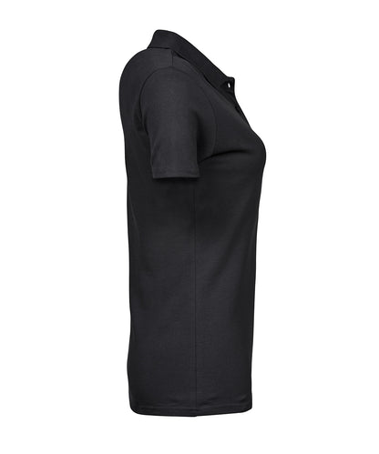 Women's luxury stretch polo