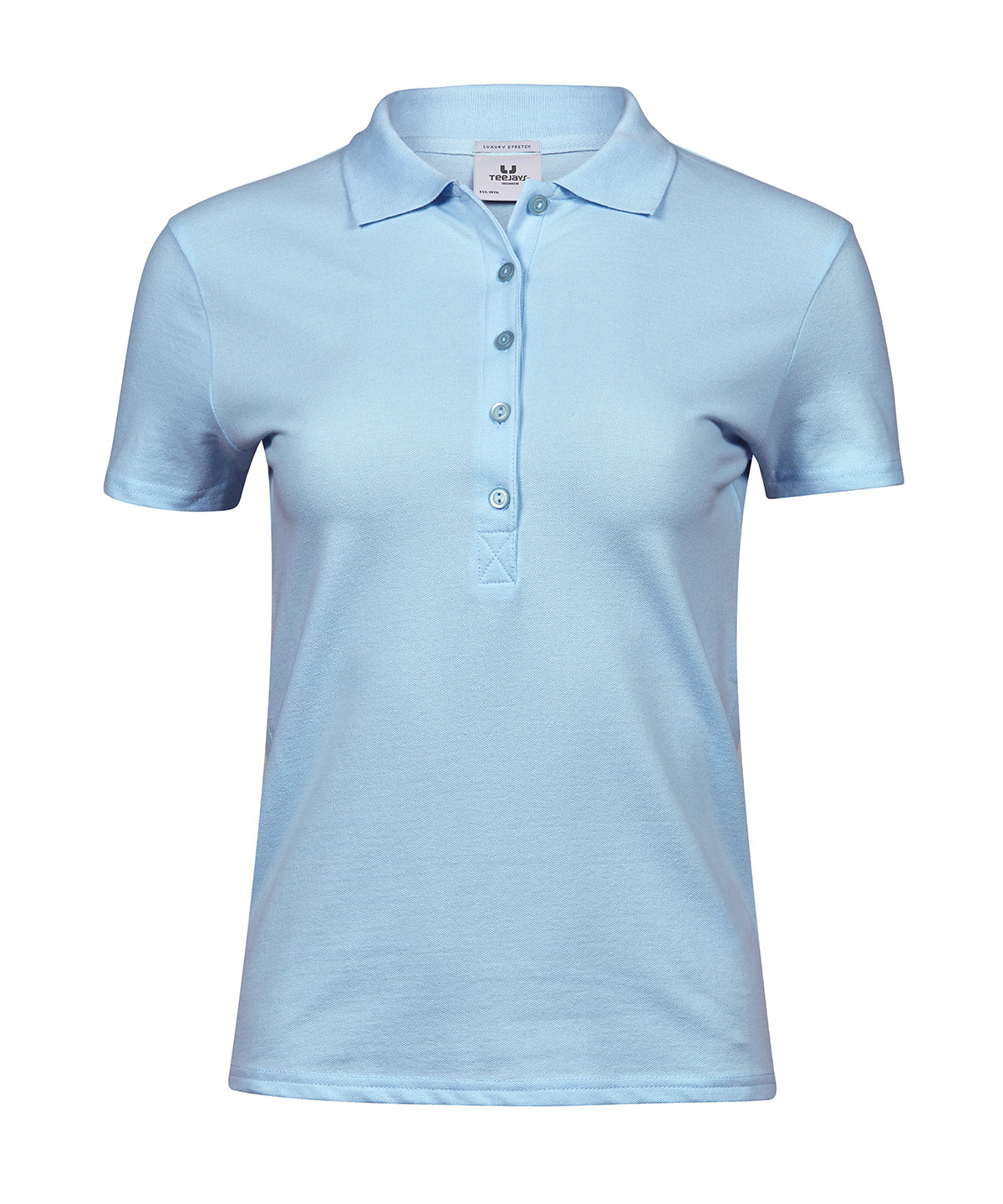 Women's luxury stretch polo