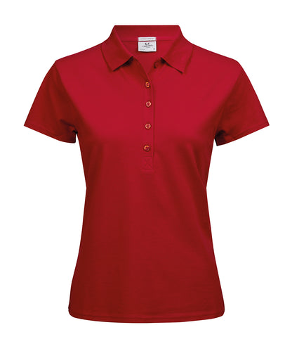 Women's luxury stretch polo