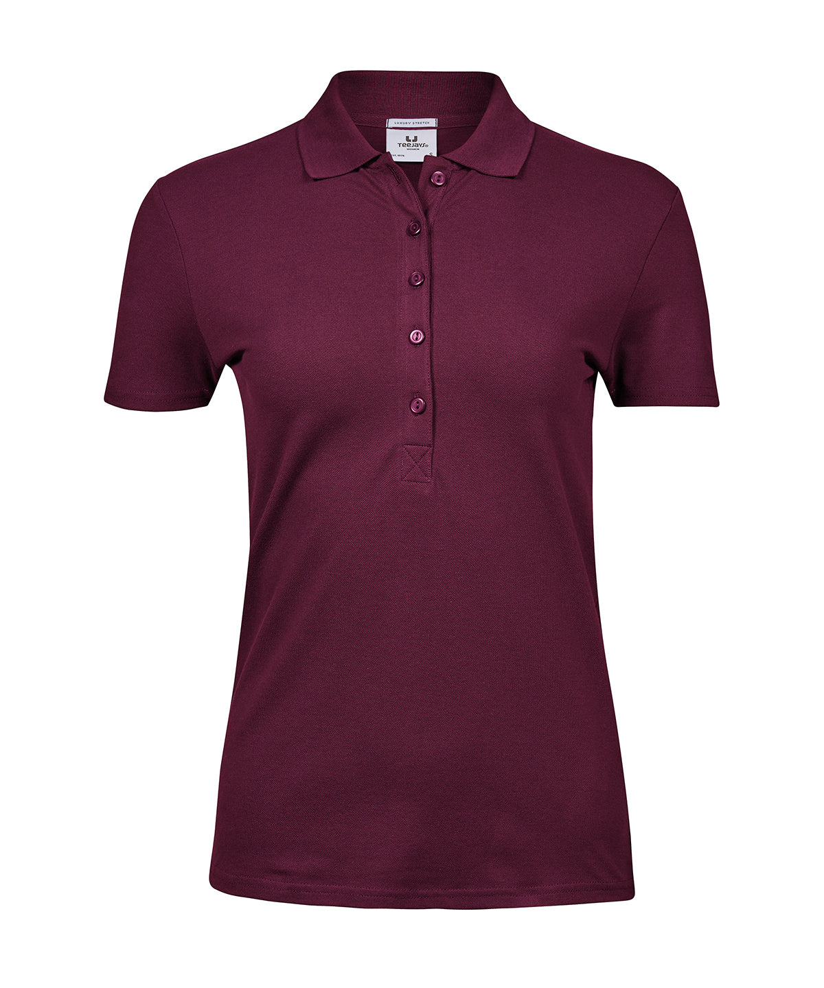 Women's luxury stretch polo