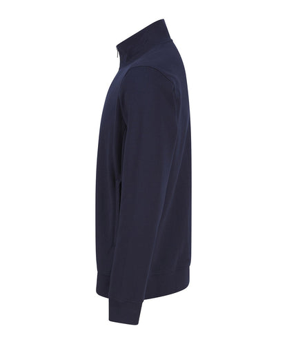 Unisex nachhaltiges Sweatshirt mit 1/4-Reißverschluss