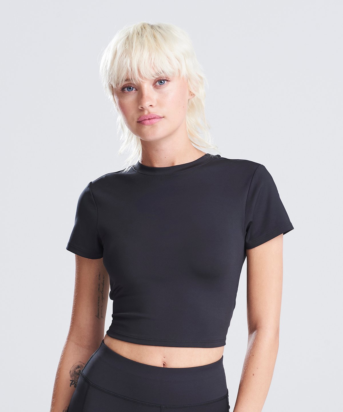 Damen-Crop-Top aus Recyclingmaterial