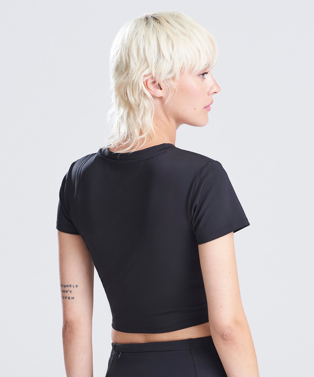 Damen-Crop-Top aus Recyclingmaterial