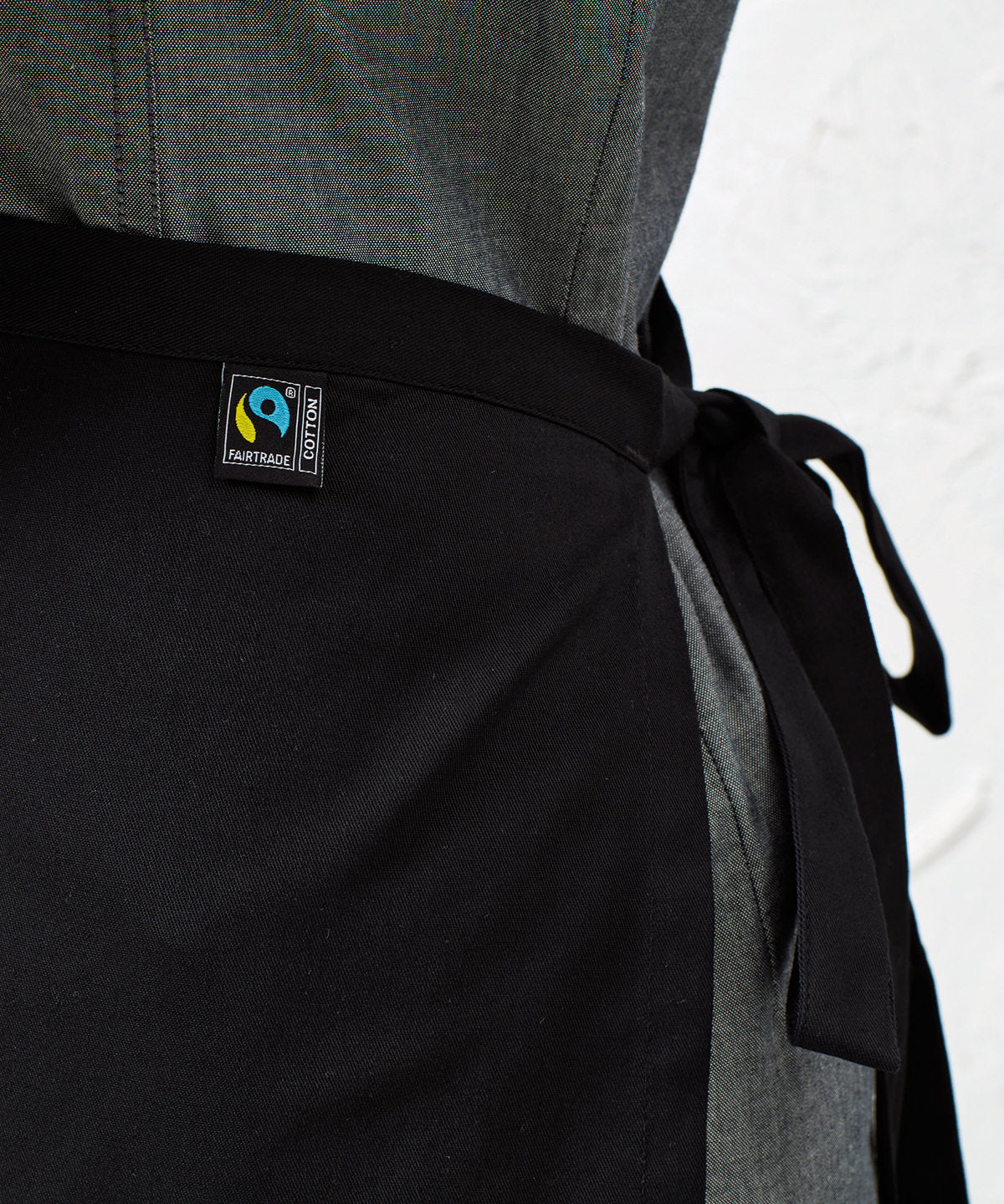 Schürze aus Baumwolle, Bio- und Fairtrade-zertifiziert