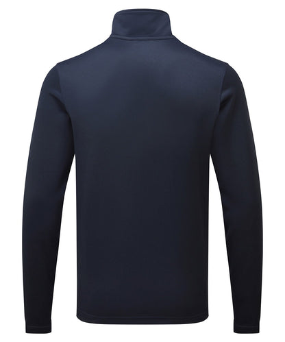 Men's spun-dyed sustainable zip-through sweatshirt