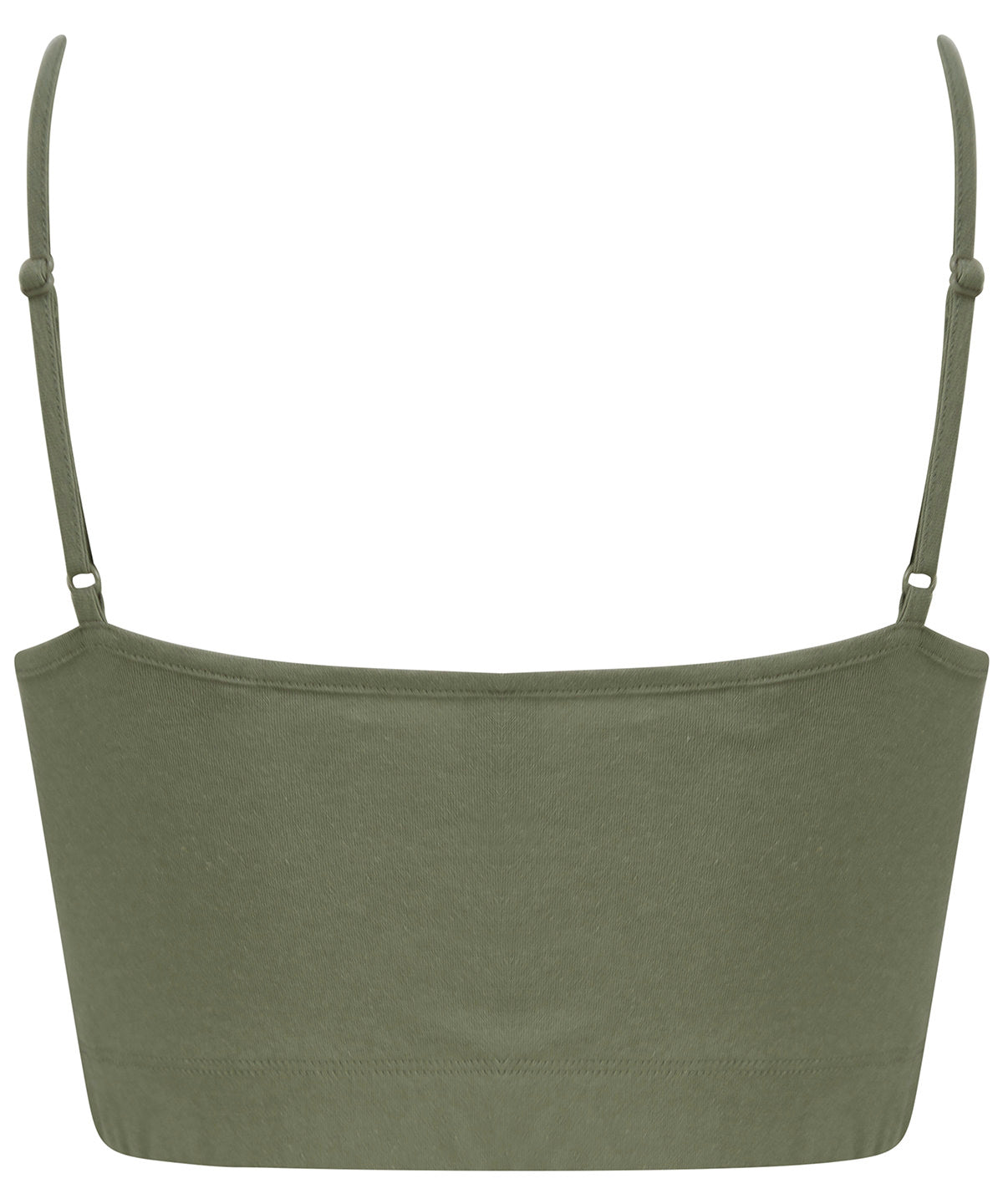 Nachhaltiges, kurzes Damen-Cami-Top mit verstellbaren Trägern