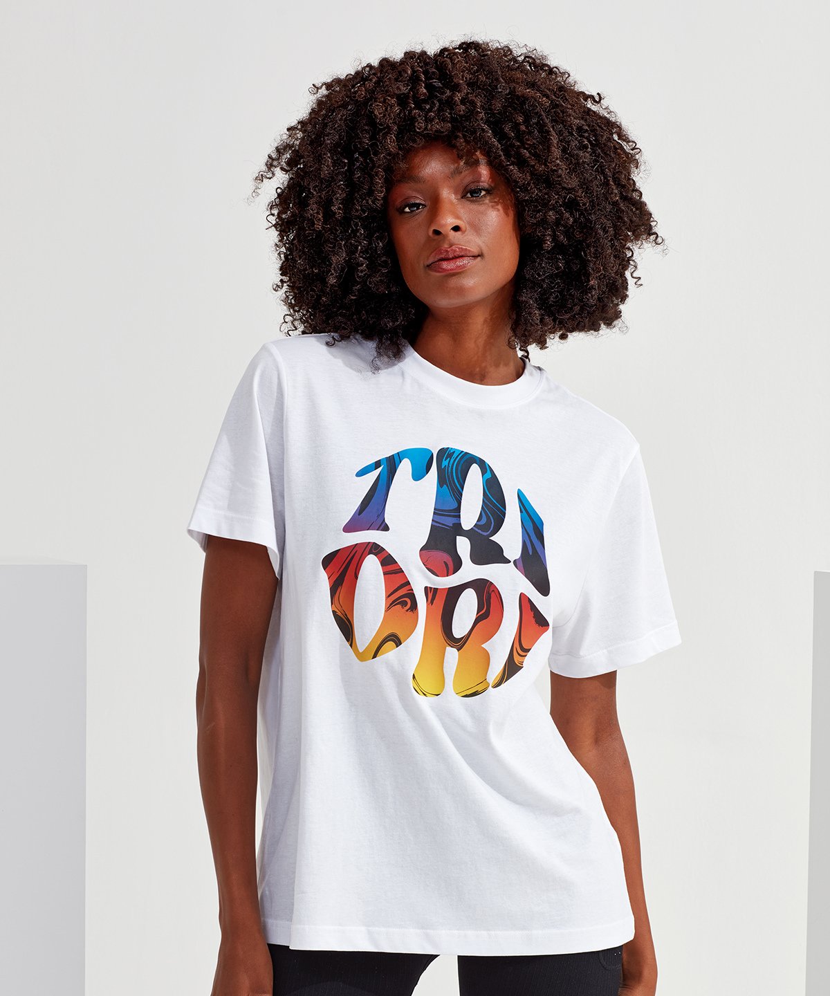 Women’s TriDri® organic boxy oversized t-shirt - New Wave Society