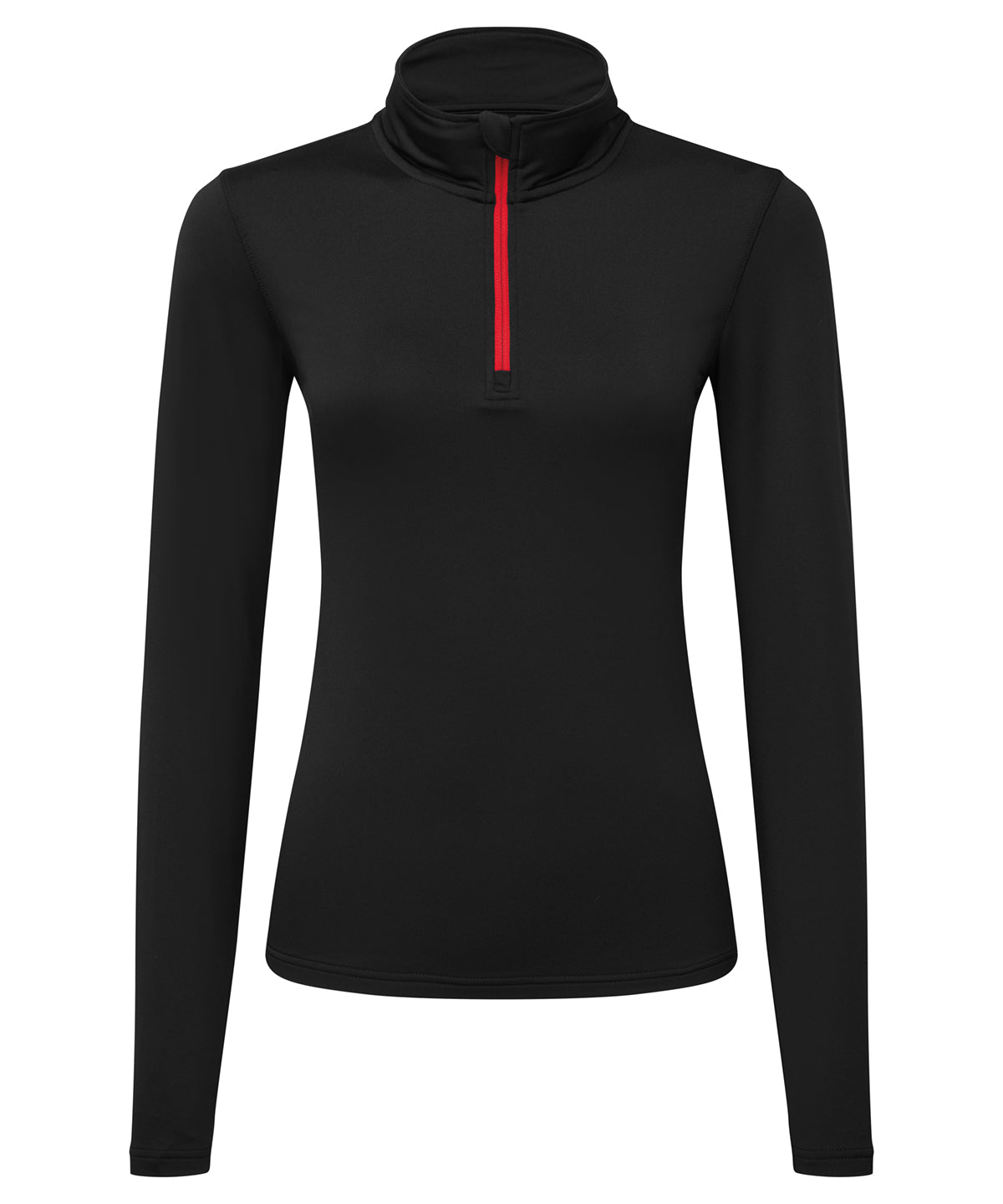 Women’s TriDri® recycled long sleeve brushed back ¼ zip top - New Wave Society