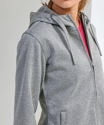 Women's TriDri® spun dyed full-zip hoodie - New Wave Society