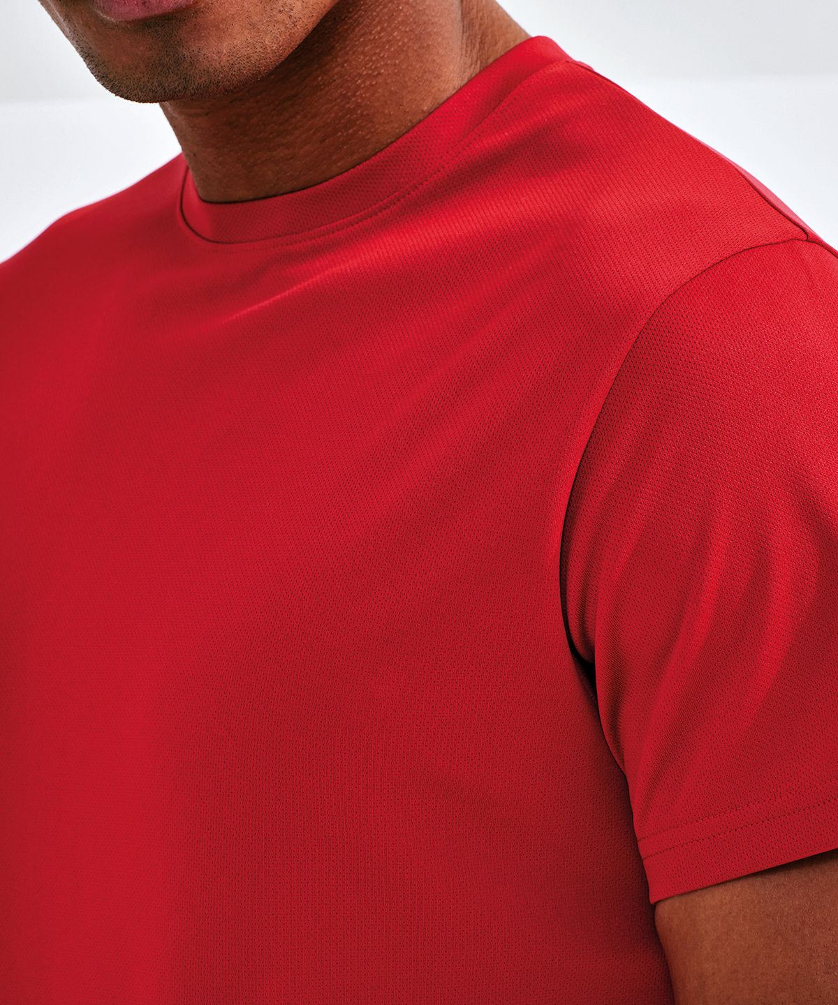 TriDri® kationisches, recyceltes, strukturiertes T-Shirt