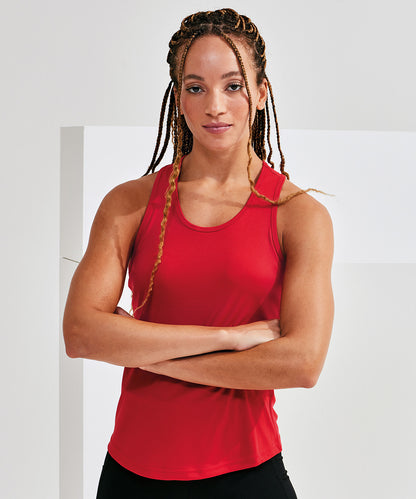 Women's TriDri® recycled performance strapback vest - New Wave Society