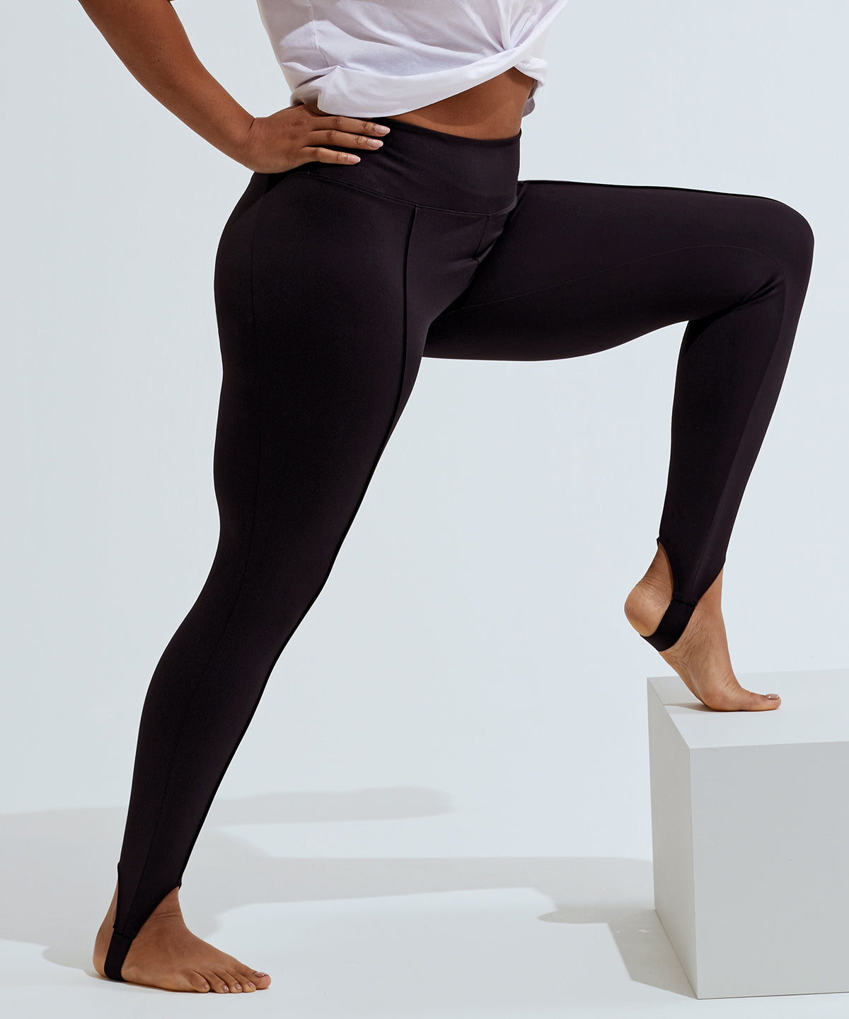 Women’s TriDri® recycled fashion stirrup leggings - New Wave Society