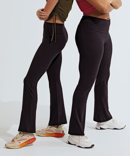 Women’s TriDri® recycled flare leggings - New Wave Society