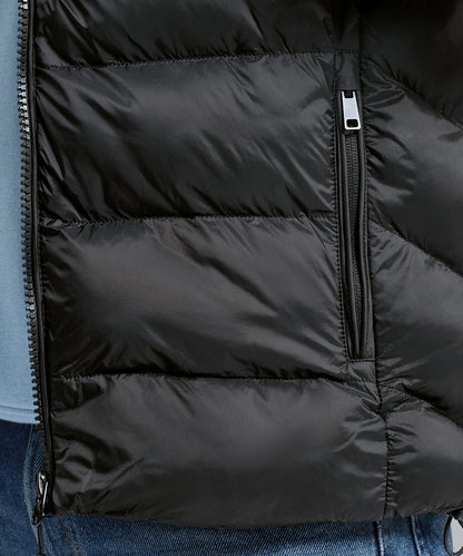 Solitude recycled hooded bodywarmer - New Wave Society