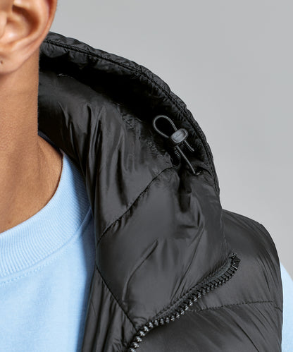 Solitude recycled hooded bodywarmer - New Wave Society