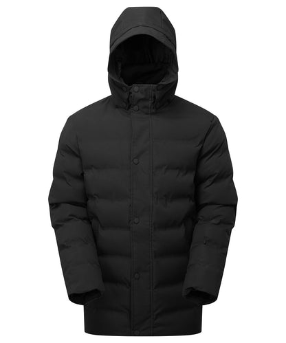 Recycled bonded longline padded jacket - New Wave Society