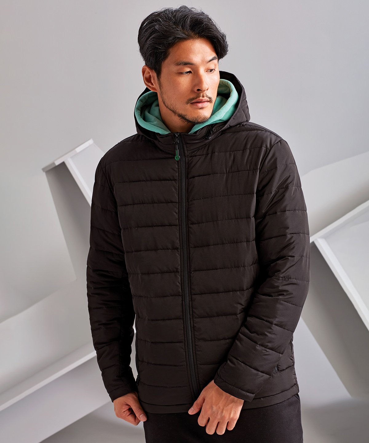 Delmont recycled padded jacket - New Wave Society